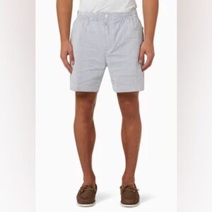 $5 Bundle ASHWORTH Men's Lightweight Cotton Gray Striped Shorts